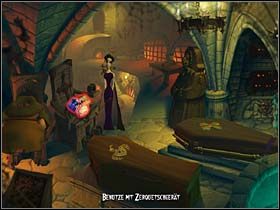 4 - Sala tortur, loch - Zamek Warg - A Vampyre Story - poradnik do gry