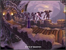 1 - Most, krucze gniazdo, loch - Zamek Warg - A Vampyre Story - poradnik do gry