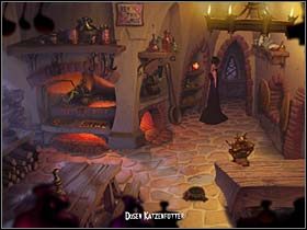 4 - Przystań, jadalnia, kuchnia, sala tortur - Zamek Warg - A Vampyre Story - poradnik do gry
