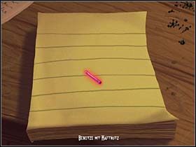 Teraz kobieta przechodzi do biurka baronowej - Biblioteka - Zamek Warg - A Vampyre Story - poradnik do gry