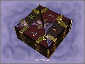 To wystarczy, by zatrzymać zielony strumień i by nasza bohaterka mogła przedostać się do centrum pomieszczenia, gdzie na specjalnym postumencie leży tajemniczy przedmiot - Laboratorium - Zamek Warg - A Vampyre Story - poradnik do gry