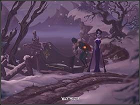 1 - Brzeg jeziora, przyczepa Cyganki, cmentarz - Miasteczko Vlad's Landing - A Vampyre Story - poradnik do gry