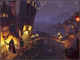 3 - Uliczki przy nabrzeżu, podwórko, stadion - Miasteczko Vlad's Landing - A Vampyre Story - poradnik do gry