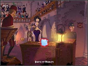 7 - Uliczki przy nabrzeżu, podwórko, stadion - Miasteczko Vlad's Landing - A Vampyre Story - poradnik do gry