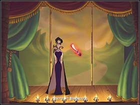 Teraz można skorzystać z pulpitu, by ustawić konkretną dekorację - Loch, salka teatralna - Zamek Warg - A Vampyre Story - poradnik do gry