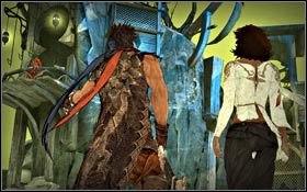Zjedź po pochylni i przygotuj się do pierwszej rozprawy z Alchemikiem - Kościół | Dolina Prince of Persia - Prince of Persia - poradnik do gry