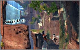 Ostatnie pięć, doskonale widocznych już od samego początku, będziesz mógł zabrać posiadając moc Ręka Ormazda (Hand of Ormazd) i wskakując na niebieską Płytę Mocy - Pola Dowodzenia - Ziarna Światła | Zrujnowana Cytadela | Prince of Persia - Prince of Persia - poradnik do gry