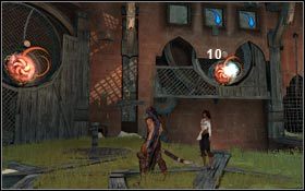 Znajdując się wewnątrz wieży, zacznij wchodzić na górę - Wiatraki - Ziarna Światła | Zrujnowana Cytadela | Prince of Persia - Prince of Persia - poradnik do gry