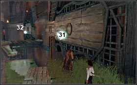 Zbieraj pozostałe Ziarna Światła znajdujące się obok wysokiego muru - Wiatraki - Ziarna Światła | Zrujnowana Cytadela | Prince of Persia - Prince of Persia - poradnik do gry