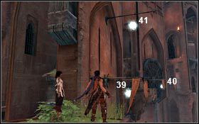 33 i następne zdobędziesz cofając się w kierunku lokacji Pola Dowodzenia - Wiatraki - Ziarna Światła | Zrujnowana Cytadela | Prince of Persia - Prince of Persia - poradnik do gry