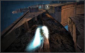 Po zniszczeniu zapieczętowanych drzwi wskocz na zieloną Płytę Mocy - Forteca Wojownika | Miasto Światła | Prince of Persia - Prince of Persia - poradnik do gry