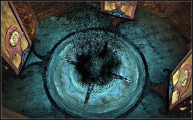 Ze zbiornika przeskocz ku kolumnie, a następnie w kierunku ściany - Podniebne Schody | Dolina | Prince of Persia - Prince of Persia - poradnik do gry