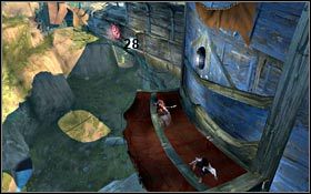 Przeskakując pomiędzy czerwonymi okręgami zbieraj kolejne Ziarna Światła - Zbiornik - Ziarna Światła | Dolina | Prince of Persia - Prince of Persia - poradnik do gry