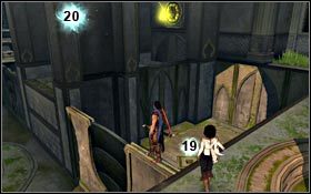 a 19 i 20 po prawej - Ogrody Królewskie - Ziarna Światła | Pałac Królewski | Prince of Persia - Prince of Persia - poradnik do gry