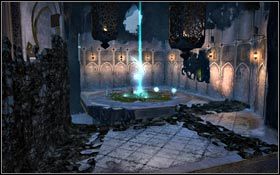 Jedną ze sztuczek Konkubiny jest pochwycenie Cię niewidzialną mocą i przesunięcie w kierunku ściany lub przepaści - Sala Koronacyjna | Pałac Królewski | Prince of Persia - Prince of Persia - poradnik do gry