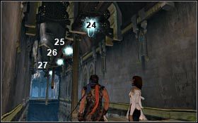 20 i kolejne - w drodze do Sali Koronacyjnej - Sala Koronacyjna - Ziarna Światła | Pałac Królewski | Prince of Persia - Prince of Persia - poradnik do gry