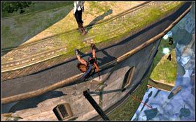 Zbierz Ziarna Światła z miejsca walki i biegnąc wzdłuż krawędzi poszukaj wystającego z wieży metalowego pręta - Iglica Marzeń - Ziarna Światła | Pałac Królewski | Prince of Persia - Prince of Persia - poradnik do gry