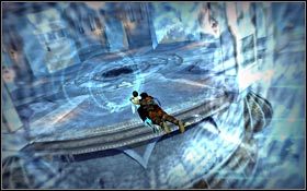 Po jej ucieczce wskocz na żółtą Płytę Mocy i przelecisz na trzecie piętro - Komnaty Pałacowe | Pałac Królewski | Prince of Persia - Prince of Persia - poradnik do gry