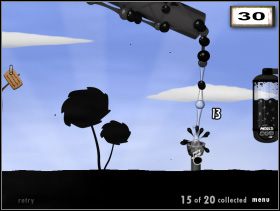 Zacznij gwizdać z lewej strony platformy - Whistler | Rozdział 2 | World of Goo - World of Goo - poradnik do gry