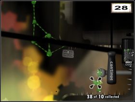 Podczas zmagań, pamiętaj o latających robaczkach cofających czas - Upper Shaft | Rozdział 3 | World of Goo - World of Goo - poradnik do gry