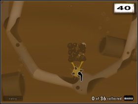 Wątpliwe aby wszystkie zdążyły przejść do pojemnika więc powtórz wszystko aż będziesz zadowolony z uzyskanego wyniku - Water Lock | Rozdział 3 | World of Goo - World of Goo - poradnik do gry