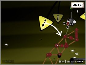 Zdecyduj się czy prace konstrukcyjne zainicjujesz z prawej czy z lewej strony - You Have To Explode The Head | Rozdział 3 | World of Goo - World of Goo - poradnik do gry