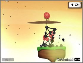 Przelicz ile Ci zostało goo, bo musisz mieć przynajmniej 5 - Infesty the Worm | Epilog | World of Goo - World of Goo - poradnik do gry