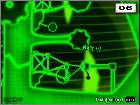 Zauważ, że na trajektorię lotu wystrzelonych podopiecznych, wpływają działające w krainie trybiki - Bulletin Board System | Rozdział 4 | World of Goo - World of Goo - poradnik do gry