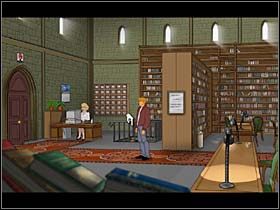 3 - Biblioteka | York | Broken Sword 2,5 The Return of the Templars - Broken Sword 2,5: The Return of the Templars - poradnik do gry