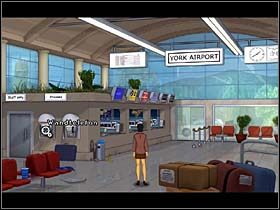 1 - Lotnisko | York | Broken Sword 2,5 The Return of the Templars - Broken Sword 2,5: The Return of the Templars - poradnik do gry