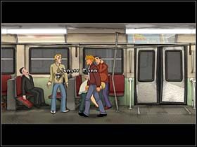 Nasz bohater przemieszcza się w lewą stronę wagonu - Metro | York | Broken Sword 2,5 The Return of the Templars - Broken Sword 2,5: The Return of the Templars - poradnik do gry