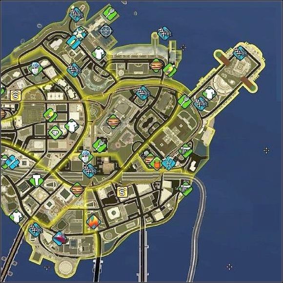 3 - Mapy - Widoki szczegółowe (1) | Podstawy Saints Row 2 - Saints Row 2 - poradnik do gry