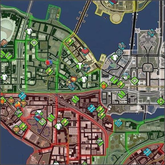 2 - Mapy - Widoki szczegółowe (3) | Podstawy Saints Row 2 - Saints Row 2 - poradnik do gry