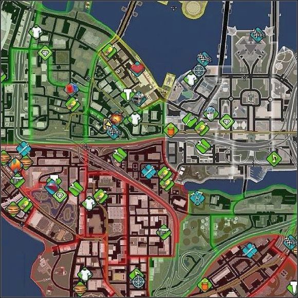 3 - Mapy - Widoki szczegółowe (3) | Podstawy Saints Row 2 - Saints Row 2 - poradnik do gry