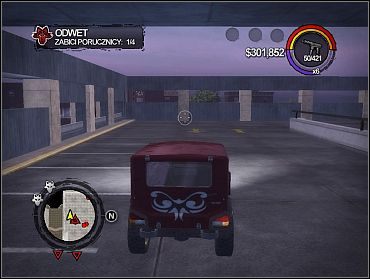 Aby przyspieszyć, naciśnij przycisk W - Mieć kontrolę nad sytuacją | Podstawy Saints Row 2 - Saints Row 2 - poradnik do gry