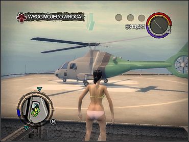 Latając samolotem, do regulowania prędkości używaj klawiszy Shift i Ctrl, natomiast klawiszy W, S, A, D oraz myszki - do kontrolowania sterów - Mieć kontrolę nad sytuacją | Podstawy Saints Row 2 - Saints Row 2 - poradnik do gry