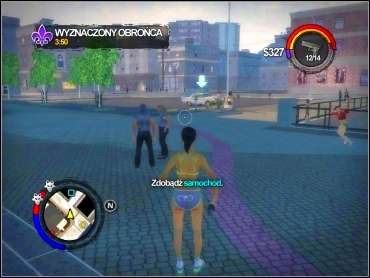 AKTUALNY CEL: Ucieknij z Gatem - ŚWIĘCI Z 3. ULICY - Wyznaczony obrońca | Opis przejścia Saints Row 2 - Saints Row 2 - poradnik do gry
