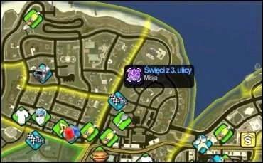 AKTUALNY CEL: Zawieź Gata do opuszczonej misji - ŚWIĘCI Z 3. ULICY - Płatność z góry | Opis przejścia Saints Row 2 - Saints Row 2 - poradnik do gry