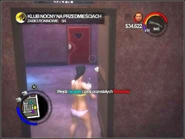 AKTUALNY CEL: Wejdź na górę i zabij pozostałych Roninów - RONINOWIE - Klub nocny na przedmieściach | Opis przejścia Saints Row 2 - Saints Row 2 - poradnik do gry