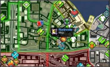 AKTUALNY CEL: Dotrzyj na lotnisko przed przybyciem Roninów - RONINOWIE - Pomarańczowy alarm | Opis przejścia Saints Row 2 - Saints Row 2 - poradnik do gry