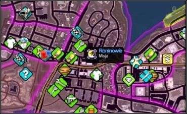 AKTUALNY CEL: Jedź do doku, zanim Roninowie uciekną - RONINOWIE - Co kto lubi | Opis przejścia Saints Row 2 - Saints Row 2 - poradnik do gry