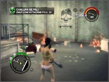 AKTUALNY CEL: Idź do drugiego miejsca - SYNOWIE SAMEDI - Chałupa się pali | Opis przejścia Saints Row 2 - Saints Row 2 - poradnik do gry