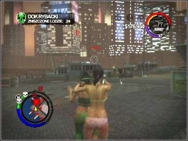 AKTUALNY CEL: Umieść bombę na podajniku paliwa frachtowca - SYNOWIE SAMEDI - Dok rybacki | Opis przejścia Saints Row 2 - Saints Row 2 - poradnik do gry