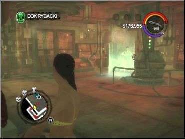 AKTUALNY CEL: Zejdź ze statku przed wybuchem bomby - SYNOWIE SAMEDI - Dok rybacki | Opis przejścia Saints Row 2 - Saints Row 2 - poradnik do gry