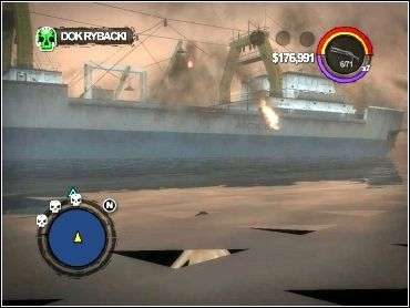 5 - SYNOWIE SAMEDI - Dok rybacki | Opis przejścia Saints Row 2 - Saints Row 2 - poradnik do gry