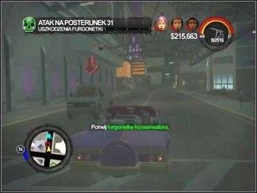 AKTUALNY CEL: Porwij furgonetkę konserwatora - SYNOWIE SAMEDI - Atak na posterunek 31 | Opis przejścia Saints Row 2 - Saints Row 2 - poradnik do gry