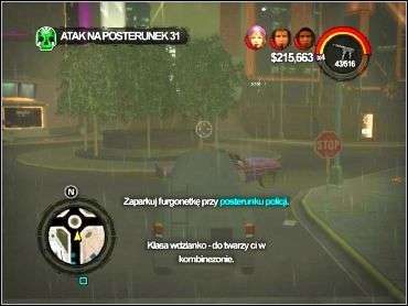 AKTUALNY CEL: Zaparkuj furgonetkę przy posterunku policji - SYNOWIE SAMEDI - Atak na posterunek 31 | Opis przejścia Saints Row 2 - Saints Row 2 - poradnik do gry