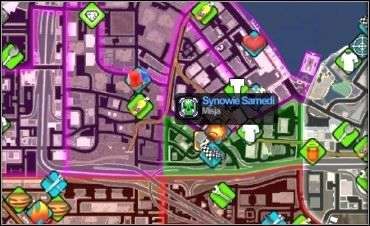 AKTUALNY CEL: Udaj się na miejsce zasadzki - SYNOWIE SAMEDI - Tragedia handlowa | Opis przejścia Saints Row 2 - Saints Row 2 - poradnik do gry