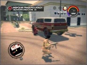 AKTUALNY CEL: Oddal się od ciężarówki i zdetonuj ładunki - BRACTWO - Wspólna trasa po latach | Opis przejścia Saints Row 2 - Saints Row 2 - poradnik do gry