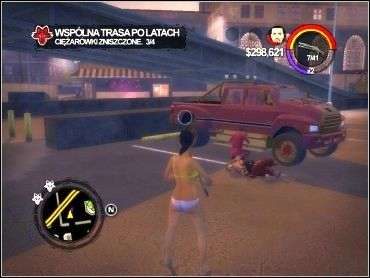 AKTUALNY CEL: Oddal się od ciężarówki i zdetonuj ładunki - BRACTWO - Wspólna trasa po latach | Opis przejścia Saints Row 2 - Saints Row 2 - poradnik do gry